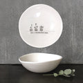 Ceramic Wobbly Trinket Bowl Medium Wonderful Life image 0