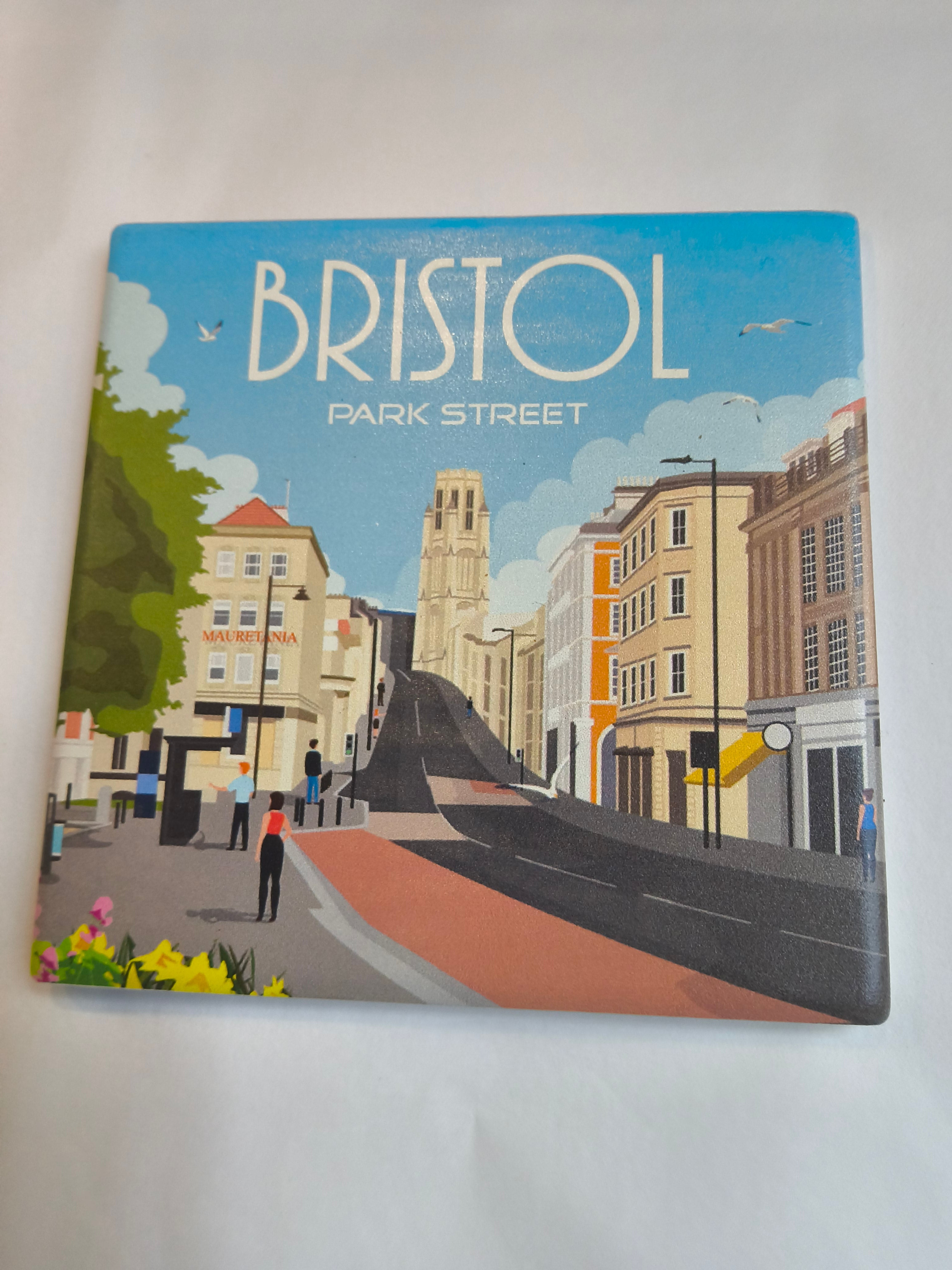 Bristol Park Street Ceramic Coaster