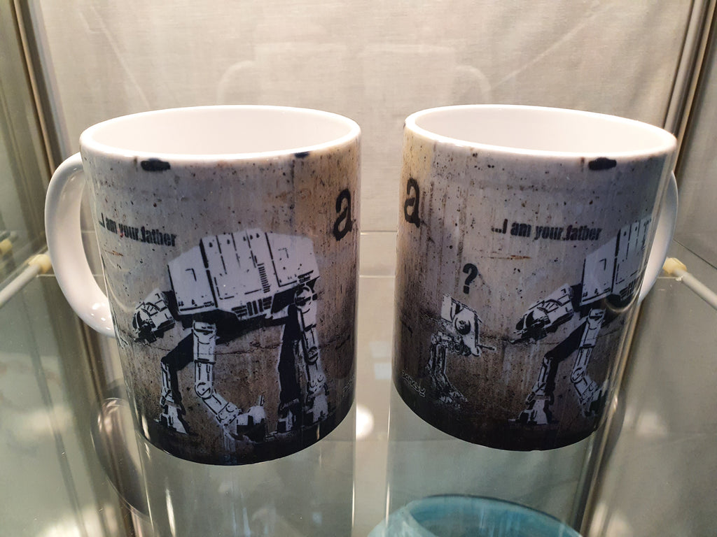 Banksy Mug I Am Your Father image 0