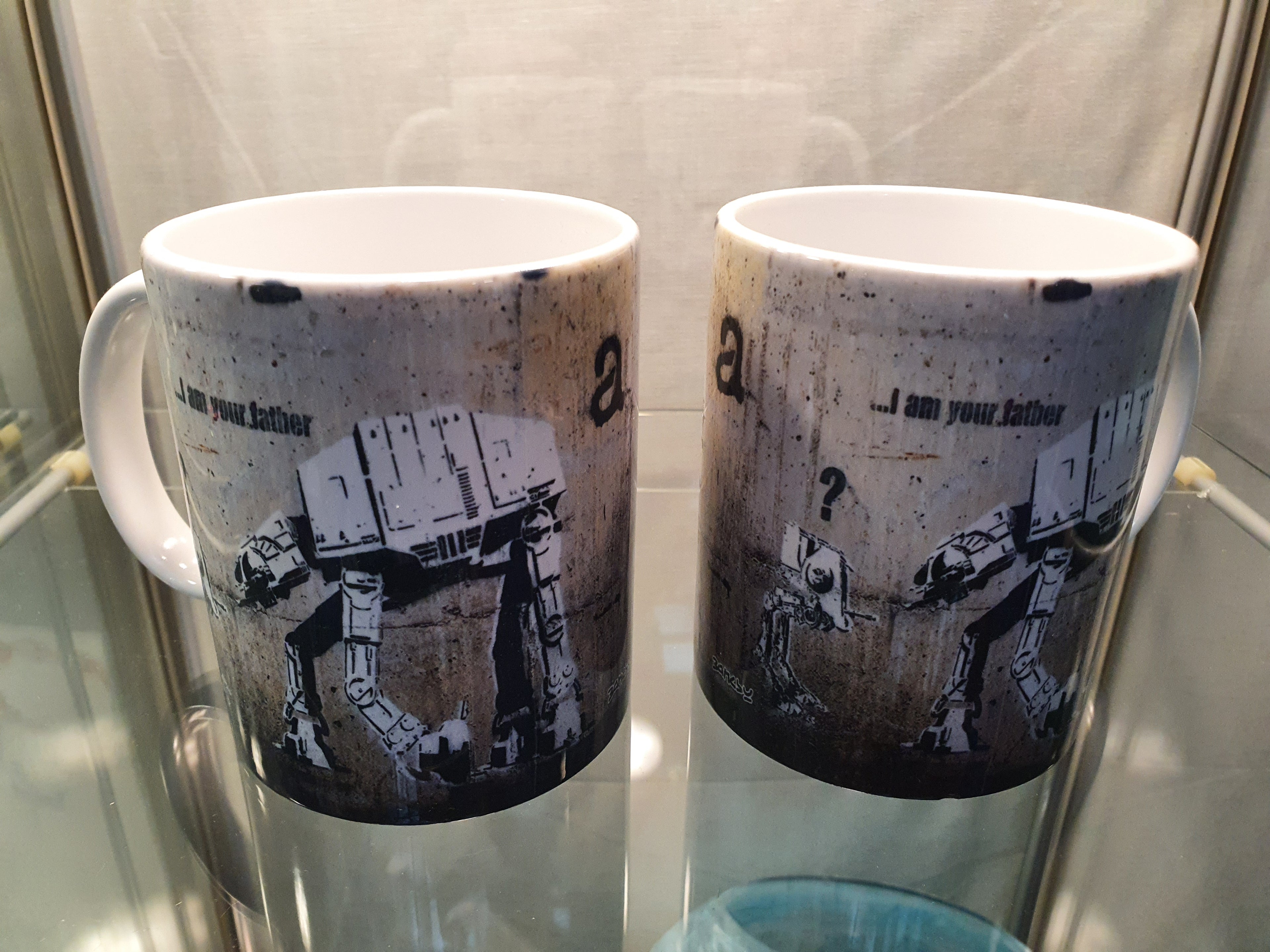 Banksy Mug I Am Your Father image 0