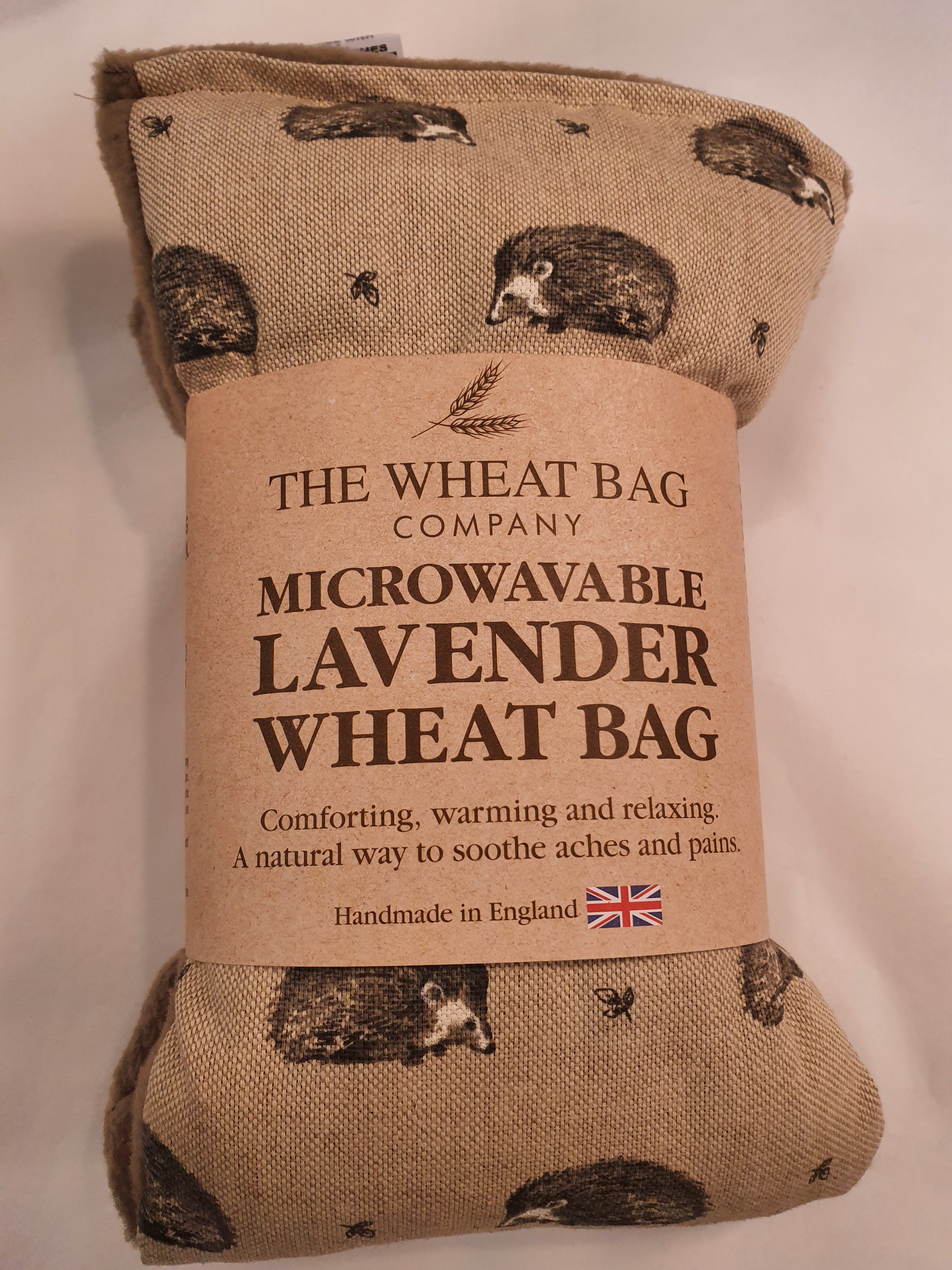 Microwavable Lavender Wheat Bag Hedgehog image 0