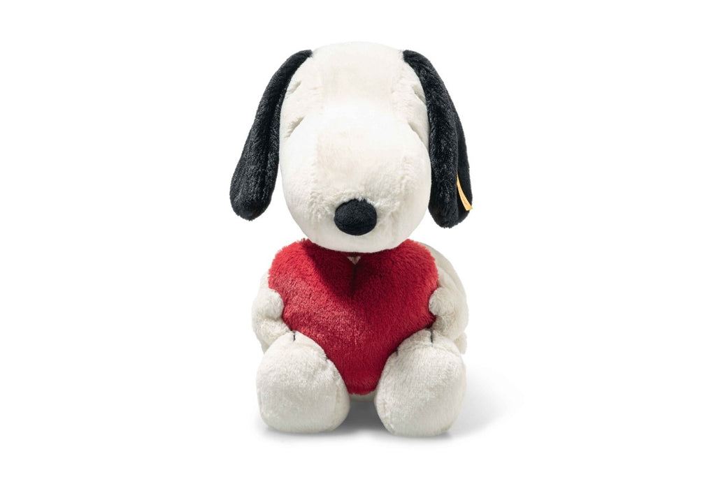 Steiff Sitting Snoopy with Heart image 0