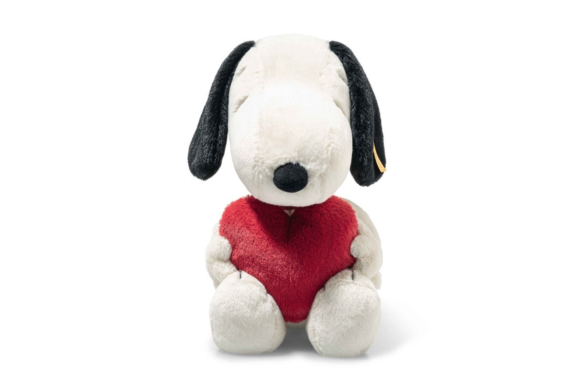 Steiff Sitting Snoopy with Heart image 0