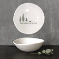 Ceramic Wobbly Trinket Bowl Medium Alway Remember image 0