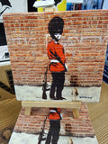 Banksy Ceramic Coaster image 0