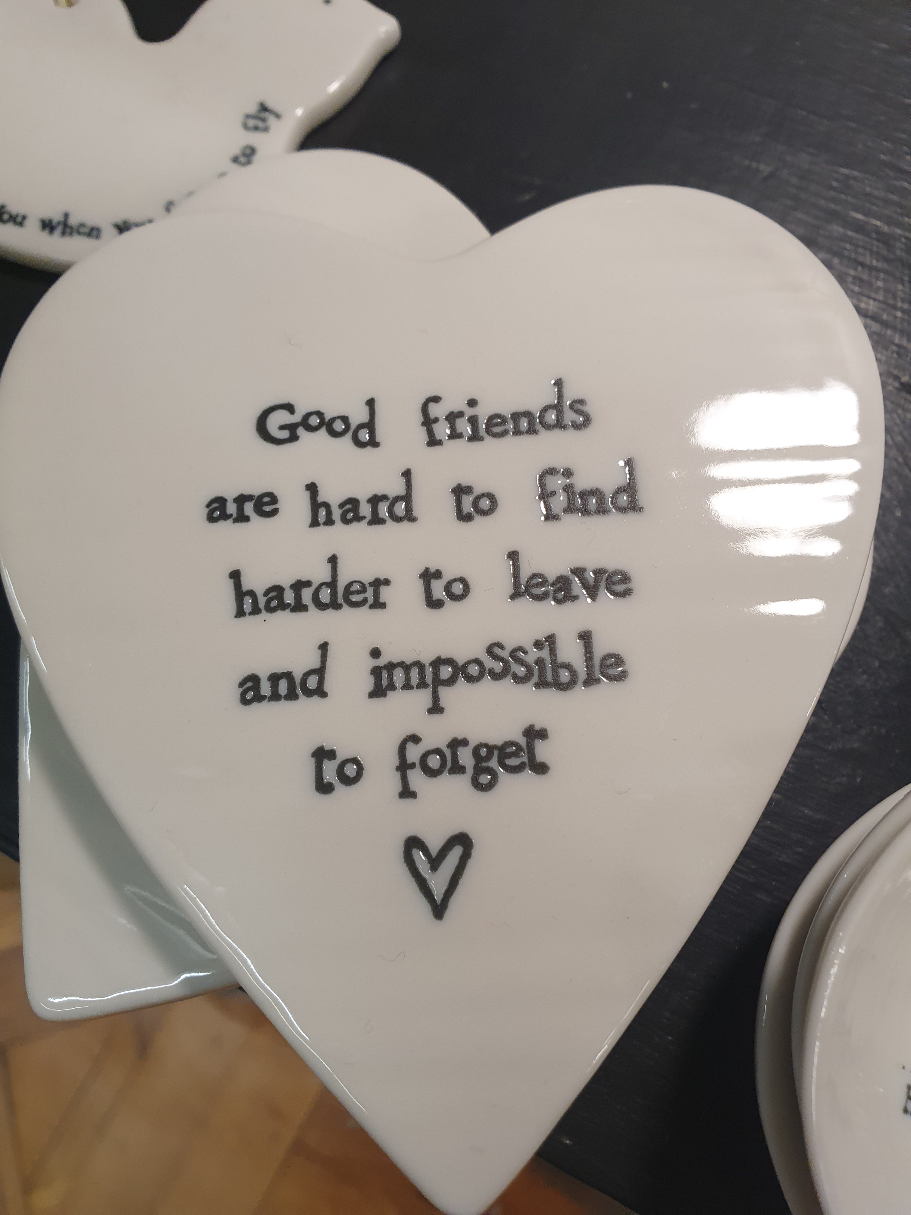 East of India Coaster Good Friends Are Hard To find image 2