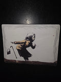 Banksy ceramic Magnet image 0