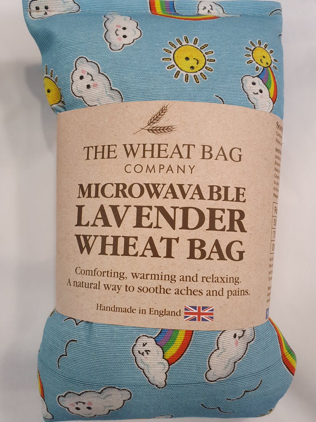 Microwavable Lavender Wheat Bag Rainbow image 0