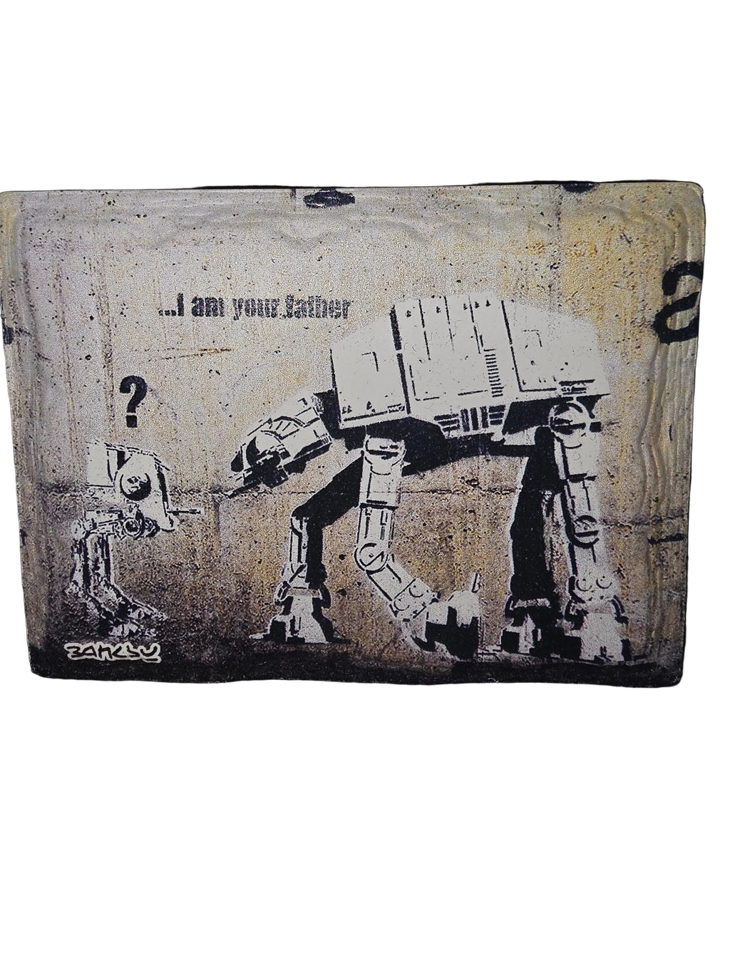 Banksy ceramic Magnet image 0