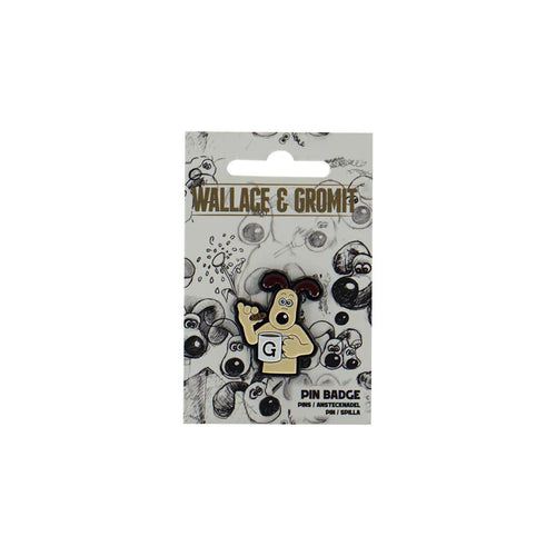 Gromit pin badge image 0
