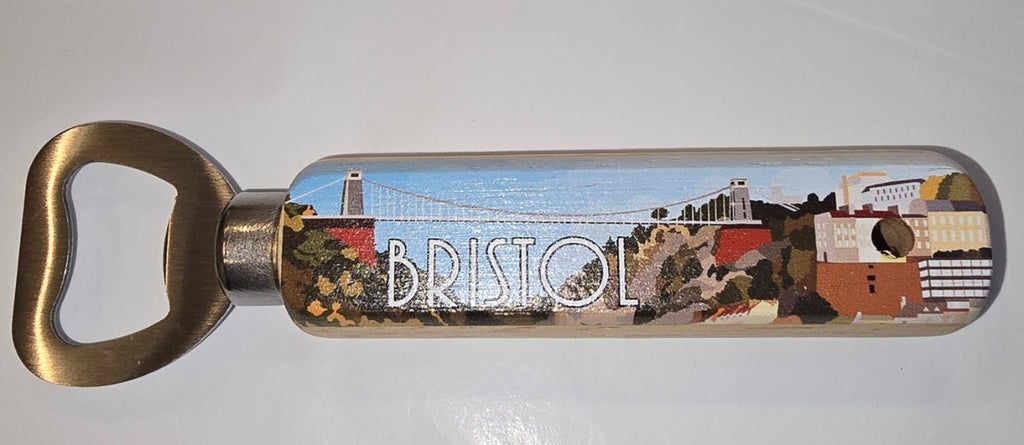 Bristol Bamboo Bottle Opener image 0