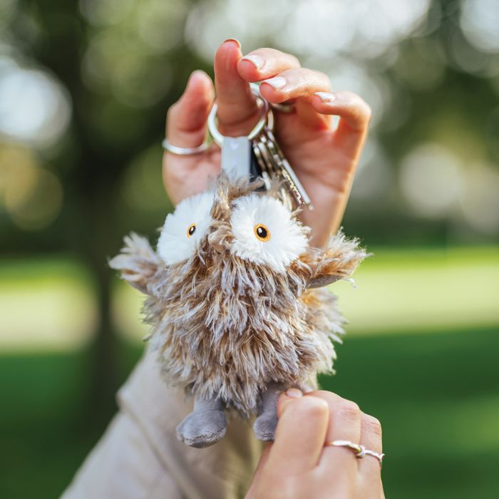 Wrendale Elvis Owl  Keyring image 1