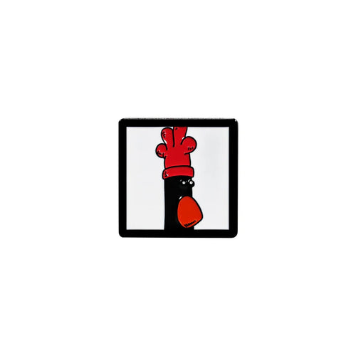Feathers Mcgraw pin badge image 0