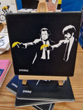 Banksy Ceramic Coaster image 0