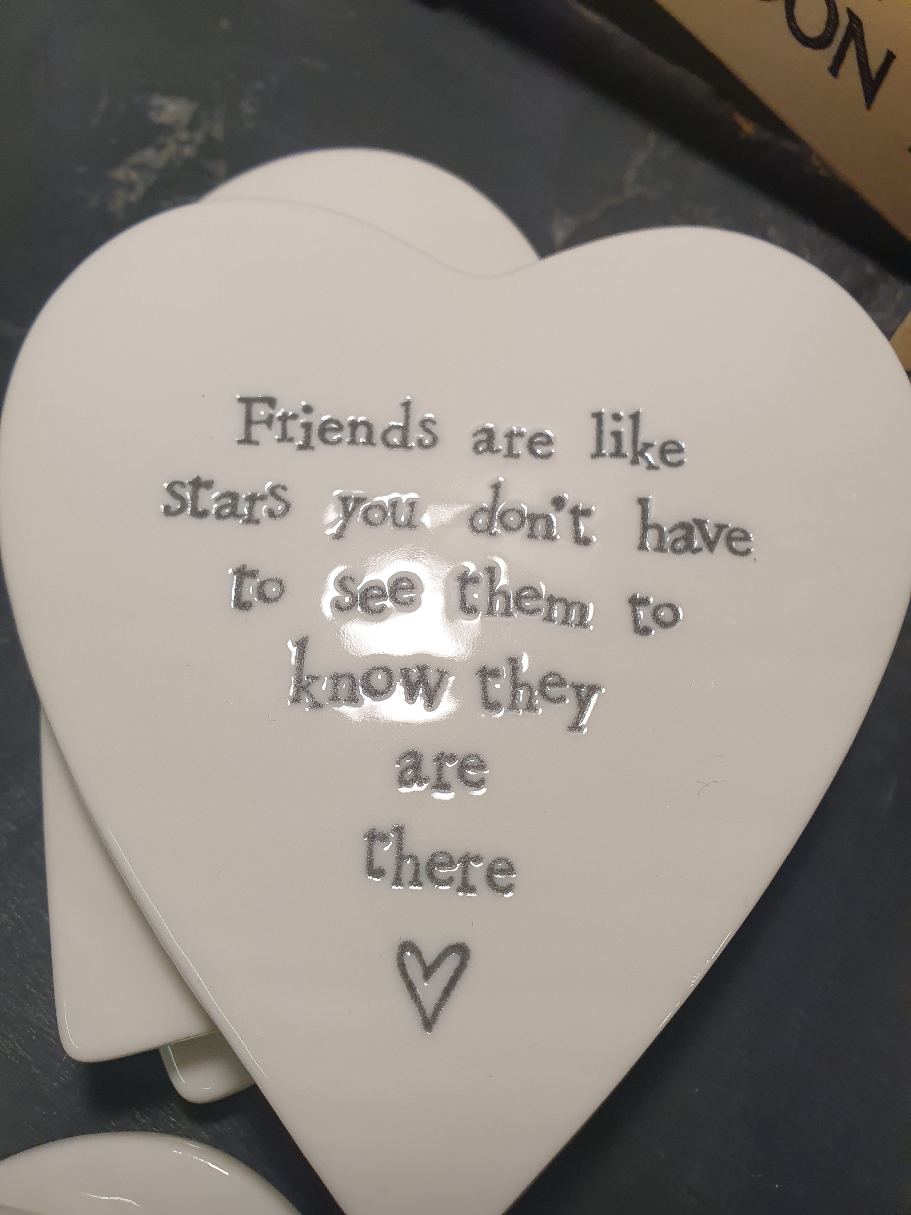 East of India Coaster Friends Are Like Stars image 2