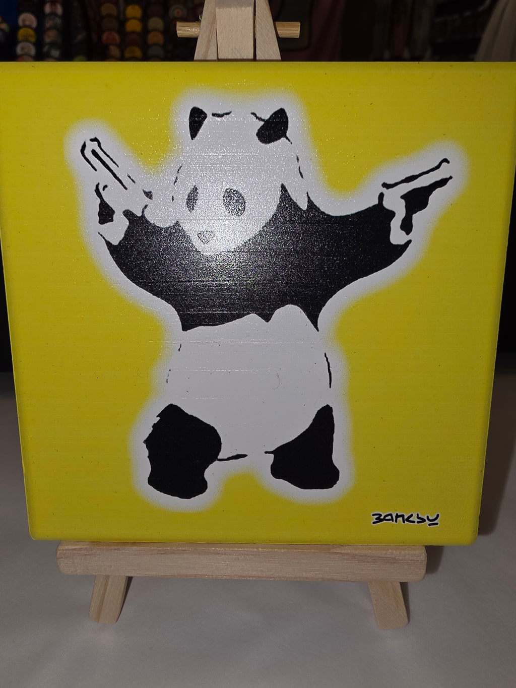 Banksy Ceramic Coaster image 0