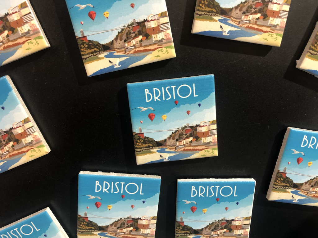 Bristol Ceramic fridge magnet image 1