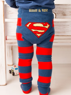 Blade and Rose Superman Leggings image 0