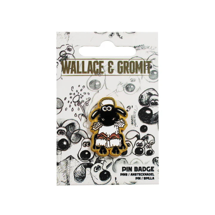 Shaun the Sheep pin badge image 0