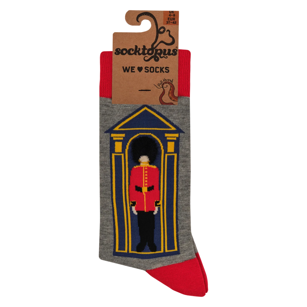 Socktopus Fluffy Hat Guardsman Socks