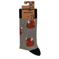 Socktopus Highland Cow Duck Socks