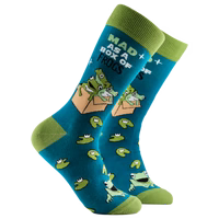 Socktopus Mad AS A Box Of Frogs Socks