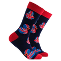 Socktopus Union Jack Rubber Duck Socks
