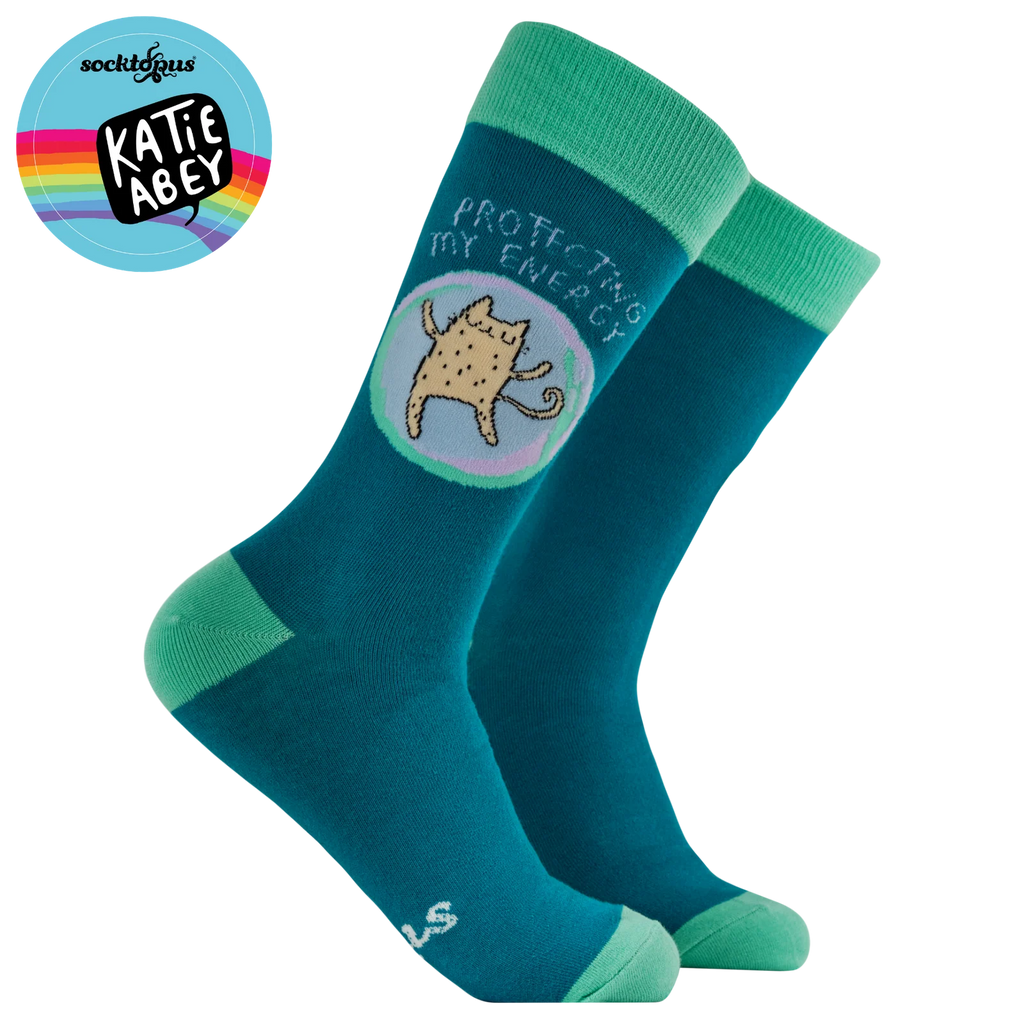 Socktopus Protecting my Energy socks