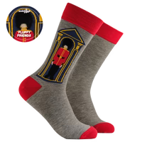 Socktopus Fluffy Hat Guardsman Socks