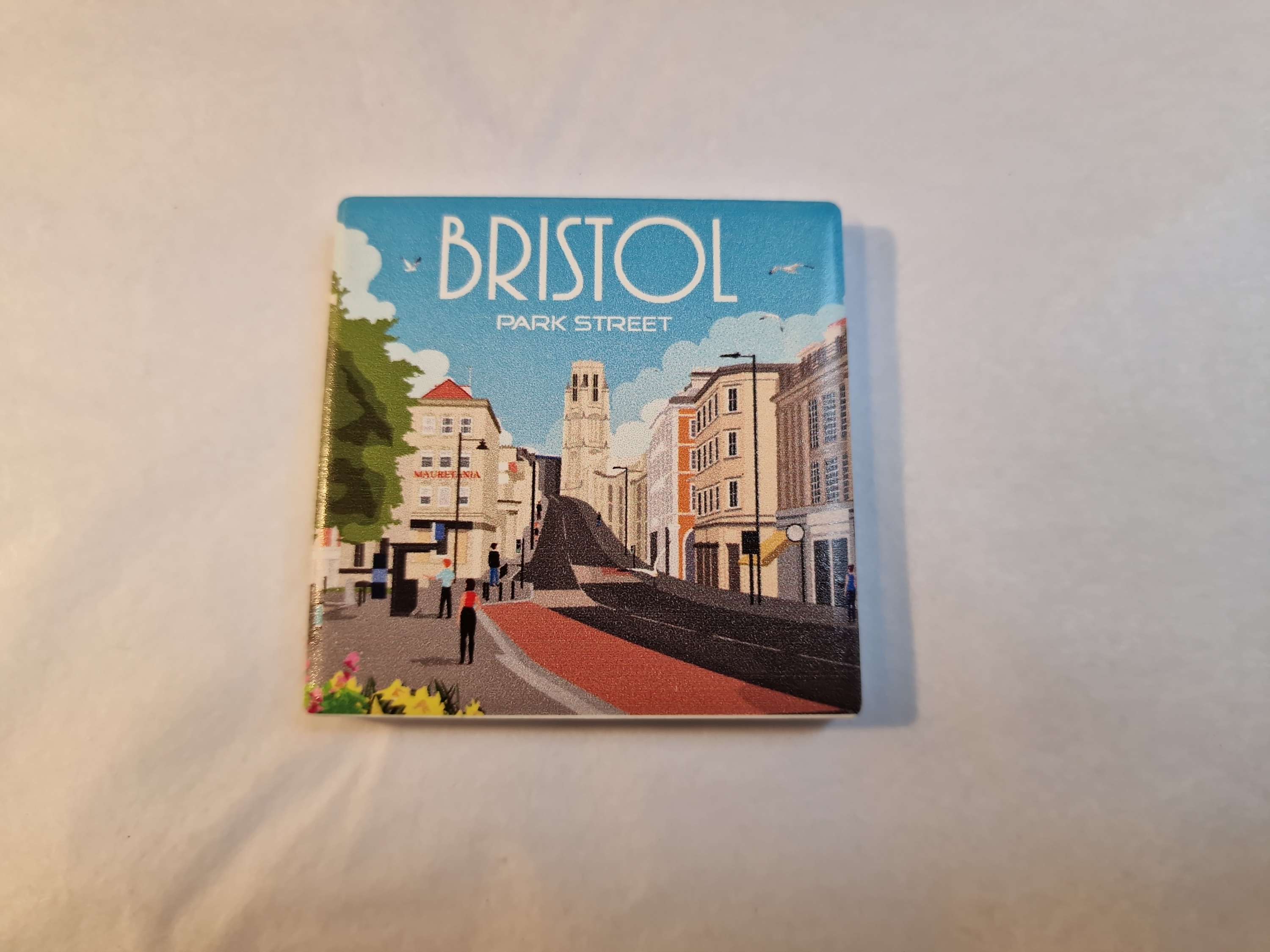 Ceramic Bristol Park St Magnet image 0