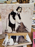 Banksy Ceramic Coaster image 0