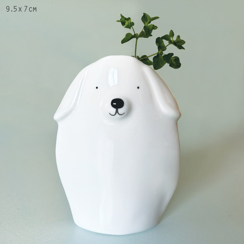 East of India Dog Vase image 0