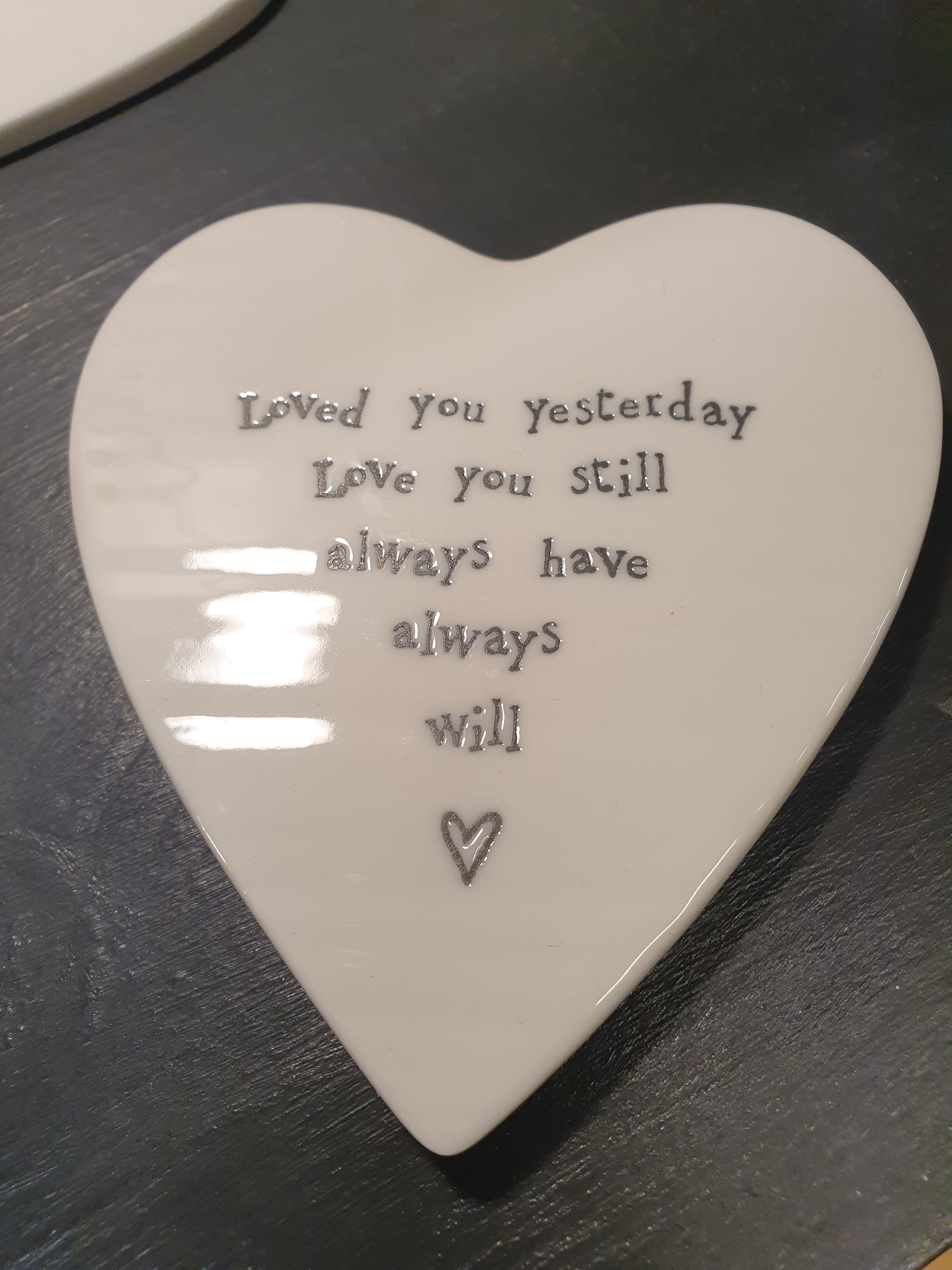 Ceramic Coaster Loved You Yesterday  image 2