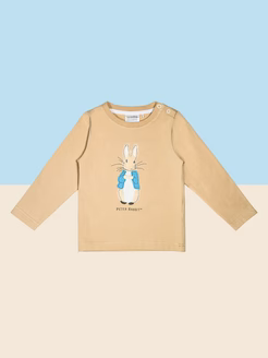 Blade and Rose Peter Rabbit Neutral Top image 0