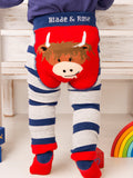 Blade and Rose Hamish the Highland Cow leggings image 0