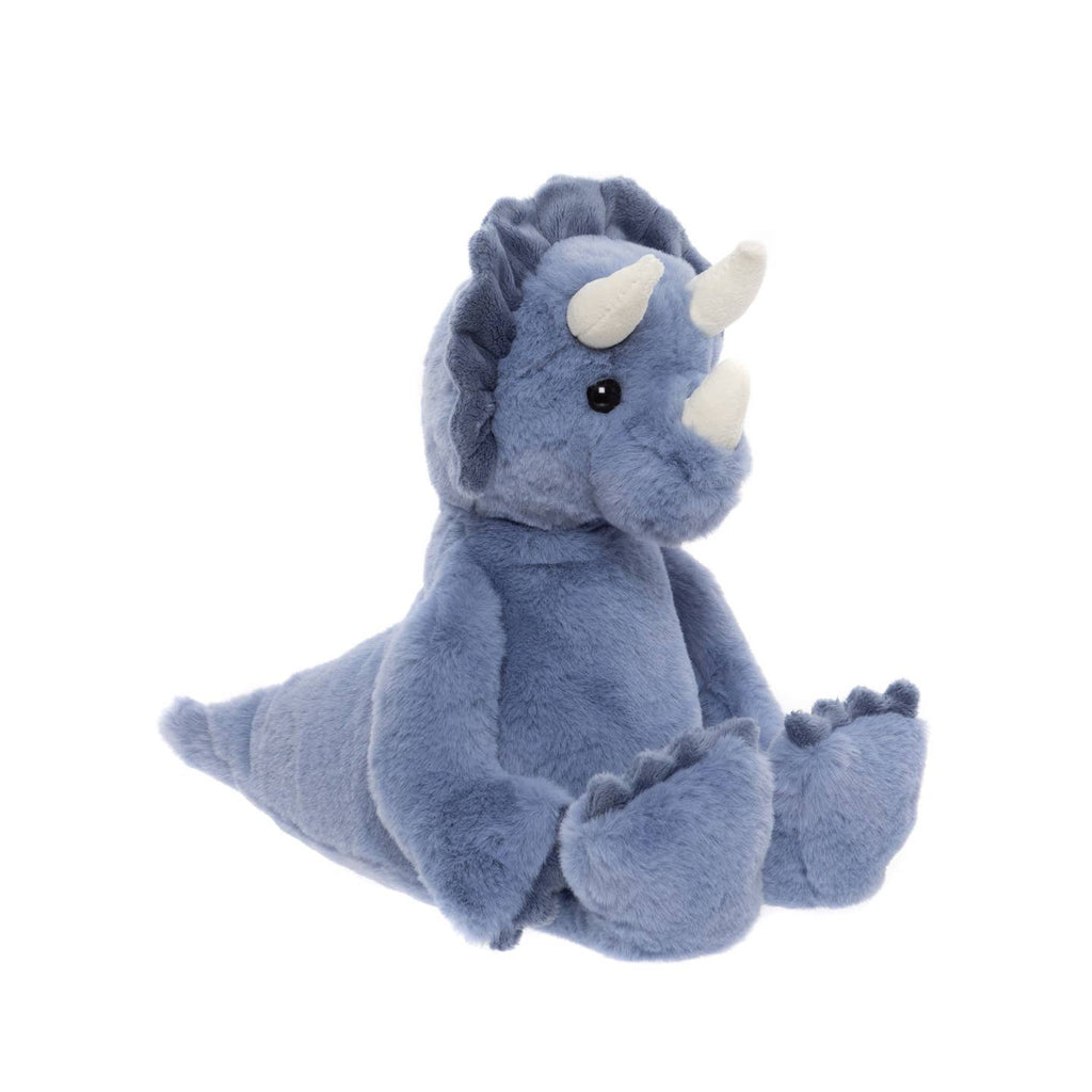 Charlie Bears Troy Triceratops Denim Blue