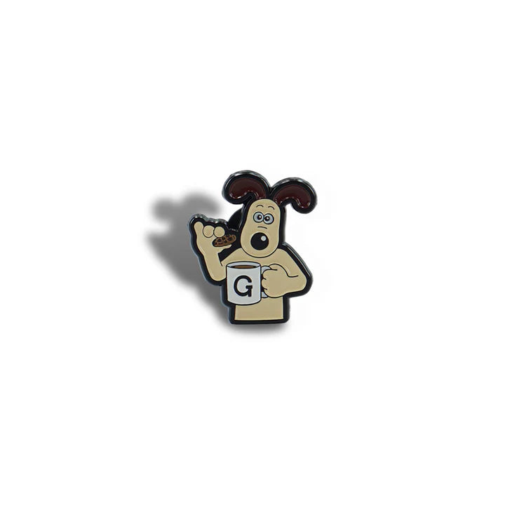 Gromit pin badge image 1