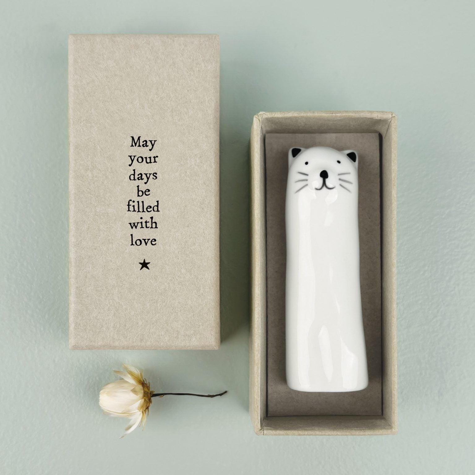 East of India Small Dog Vase image 1