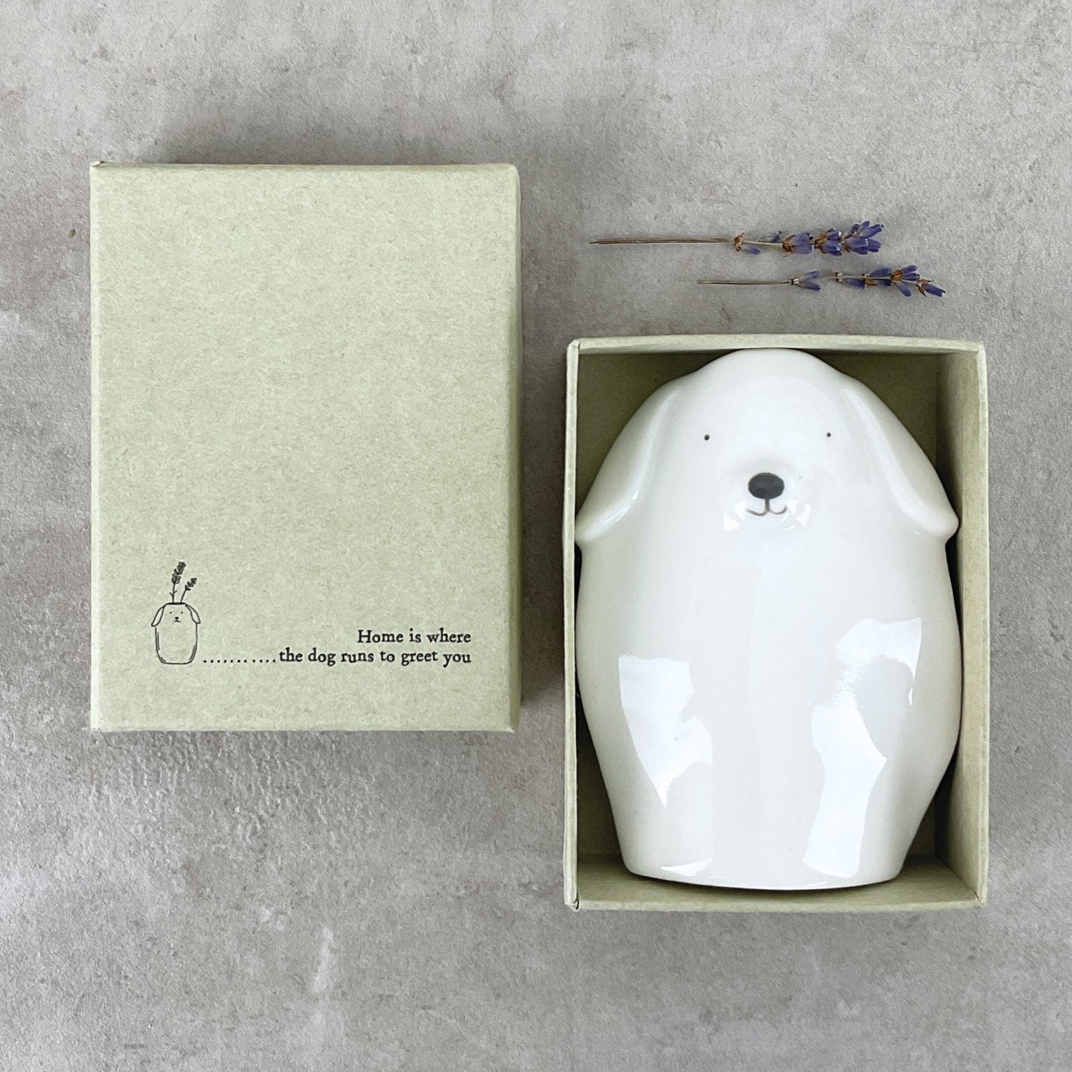 East of India Dog Vase image 1