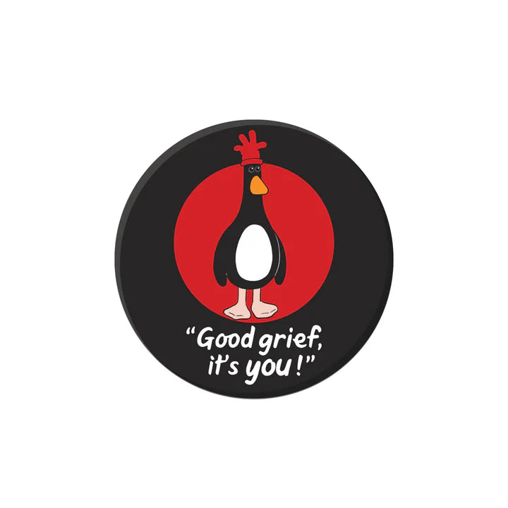 Feathers Mcgraw ceramic coaster image 0