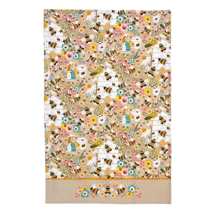 Ulster Weavers Tea Towel Busy Bees image 0