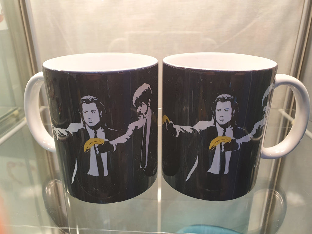 Banksy Mug Pulp Fiction image 0