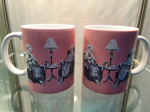 Banksy Mugs Punk Grannies image 0