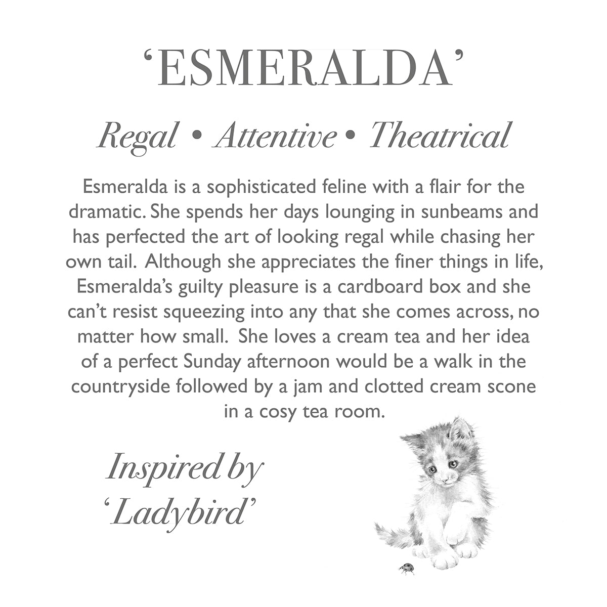 Wrendale Esmeralda Cat image 2