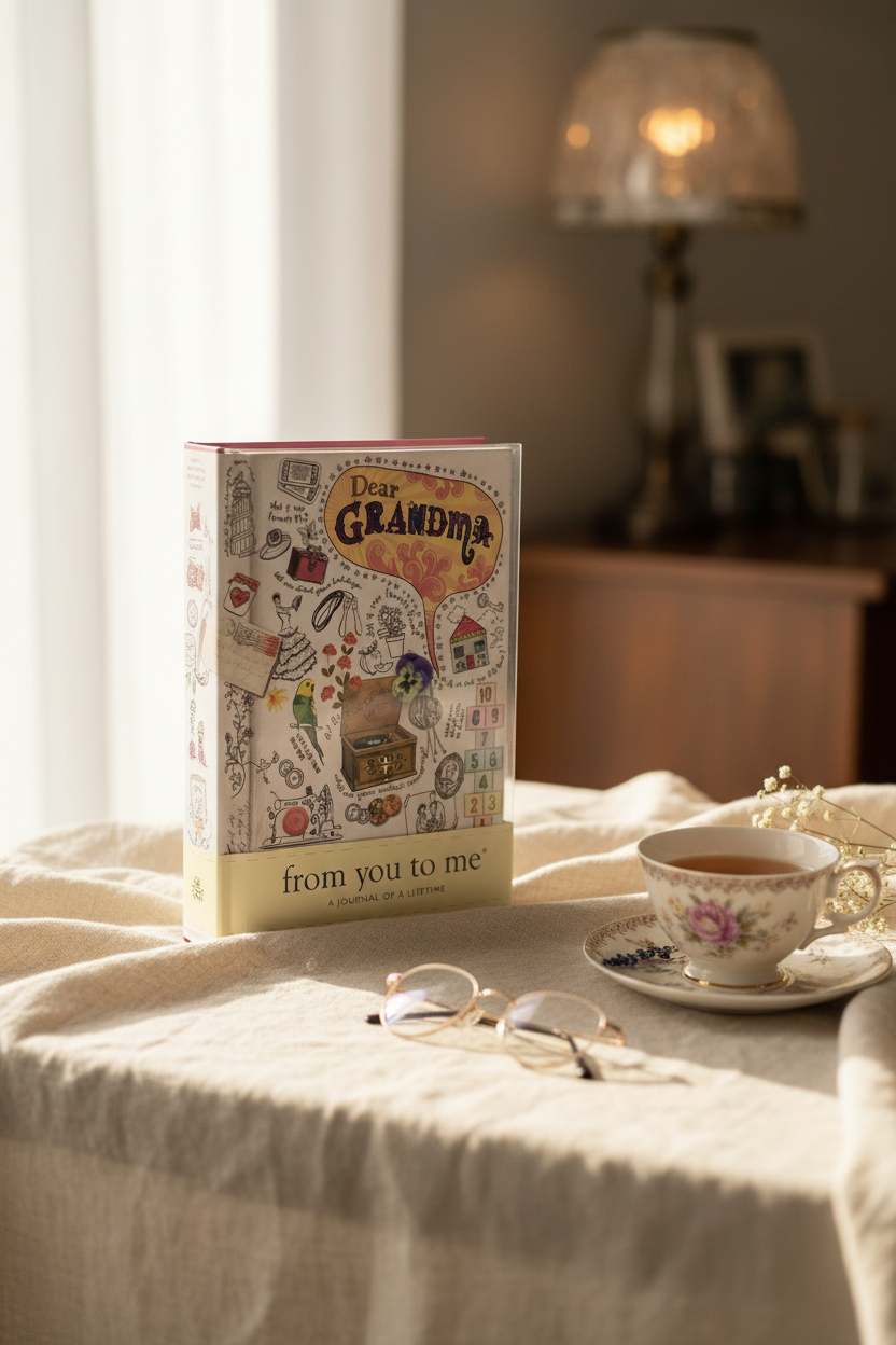 From You To Me Dear Grandma journal lifestyle gift setting
