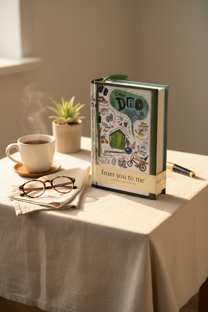 From You To Me Dear Dad journal lifestyle gift setting