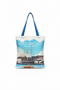 Bristol SS Great Britain tote bag on white background