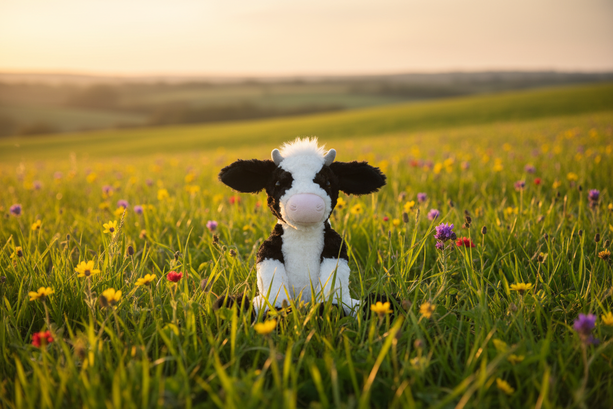Wrendale Mathilda Cow in a Field